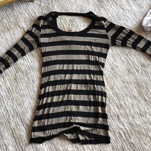 Bailey 44 3/4 sleeve striped top